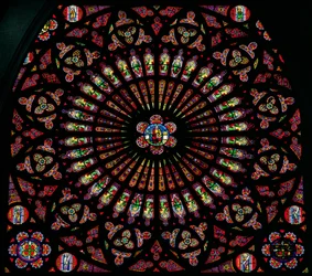 South Rose Window (13th century)